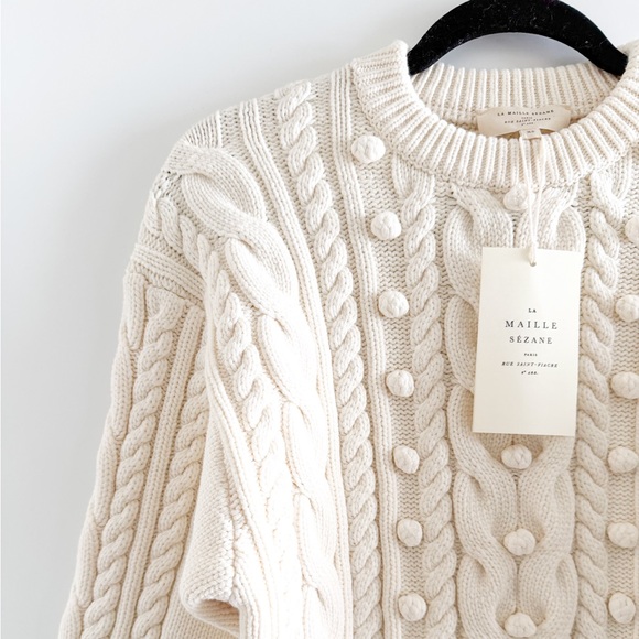 Sezane NWT Melvin Sweater - Picture 2 of 16